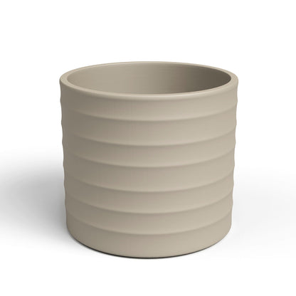 Chloe Horizonal Ceramic Pot Beige 25cm