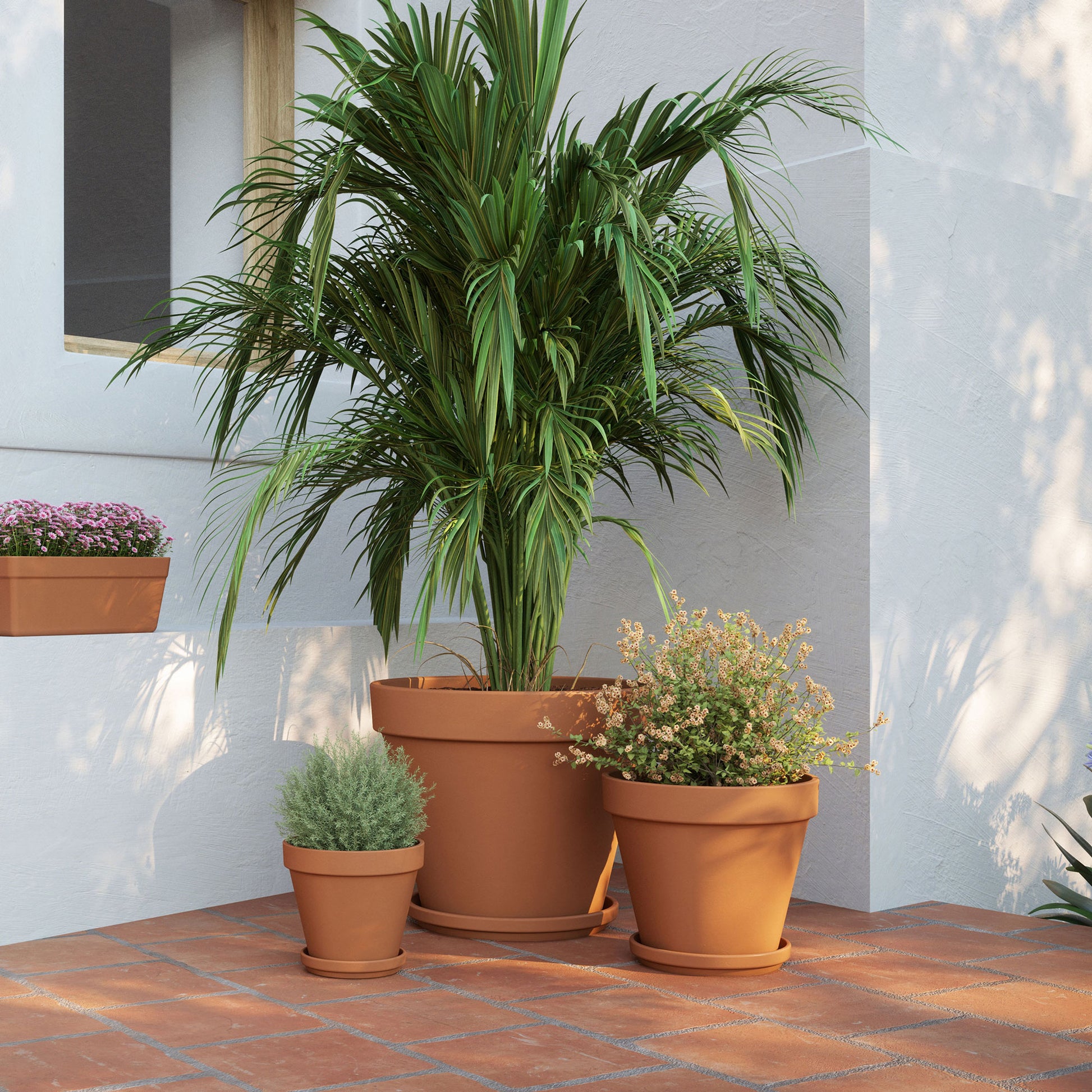 35cm terracotta plant pot Amalia Terracotta Pot 35cm – Sefton Meadows Garden Centre