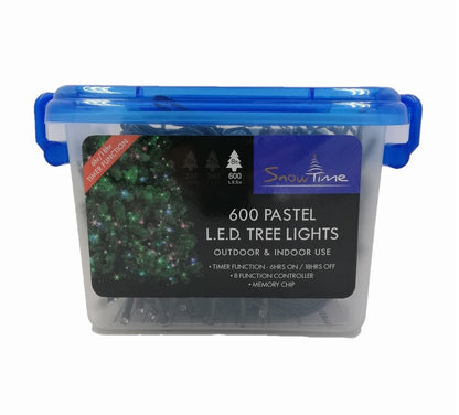 600 Pastel LED Tree Lights