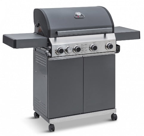 Grillstream Classic 4 Burner Hybrid With Side Burner Grey