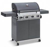 Grillstream Classic 4 Burner Hybrid With Side Burner Grey