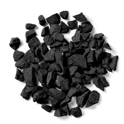 Meteor Black Basalt Stone Large