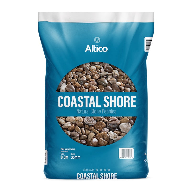 Coastal Shore Stone Pebbles Large
