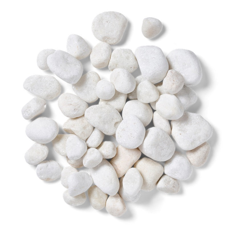 Aurora White Stone Pebbles Large