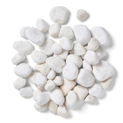 Aurora White Stone Pebbles Large