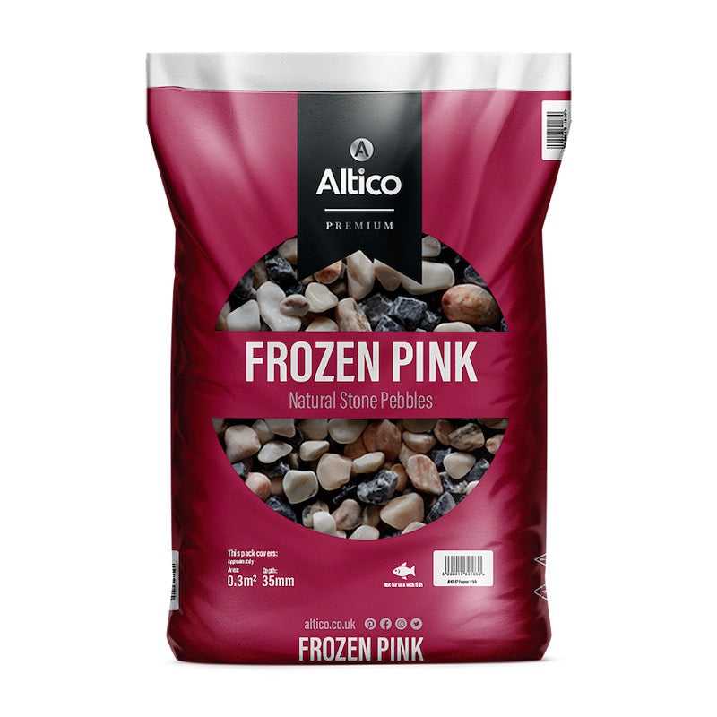 Frozen Pink Pebbles Large