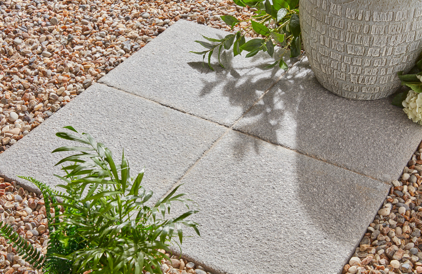 Newbury Textured Paving 450 x 450mm Dark Grey