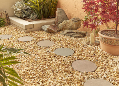 Natural Round Stepping Stone 300mm Dakota