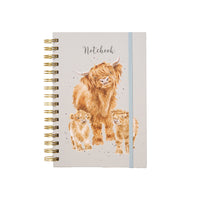 A5 Highland Cow Notebook - Highland Coo