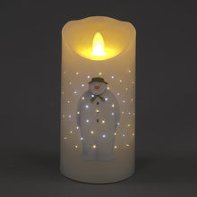 The Snowman™: Official Light-Up Christmas Candle (15cm)