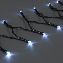 50 LED Battery Operated String Lights - Ice White with Timer & 8 Functions