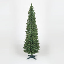 8ft Wrapped Pencil Pine Slim Christmas Tree (240cm)