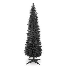 5ft Black Pencil Pine Sim Artificial Christmas Tree (150cm)