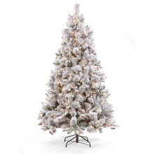 7ft Winnipeg Fir Pr-Lit Multi-Coloured PE Mix Artificial Christmas Tree (210cm)