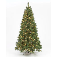 7.5ft Pre-Lit Baltimore Pine Artificial Christmas Tree (225cm)