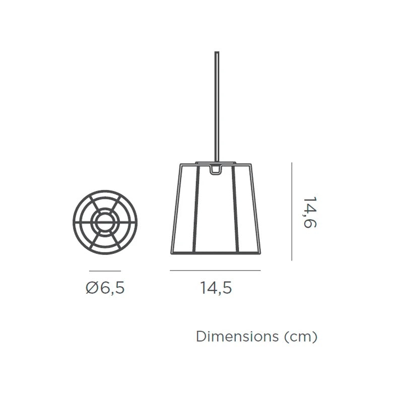 Conta Hanging Mini Rechargeable Light White