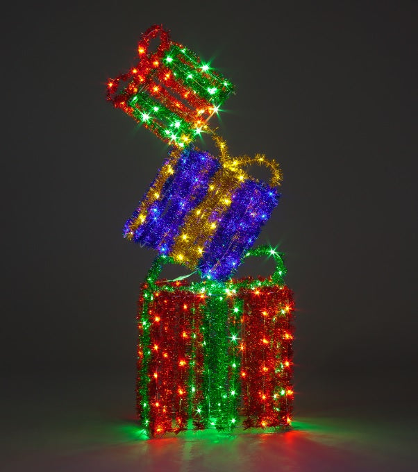 1.5m Tinsel Presents