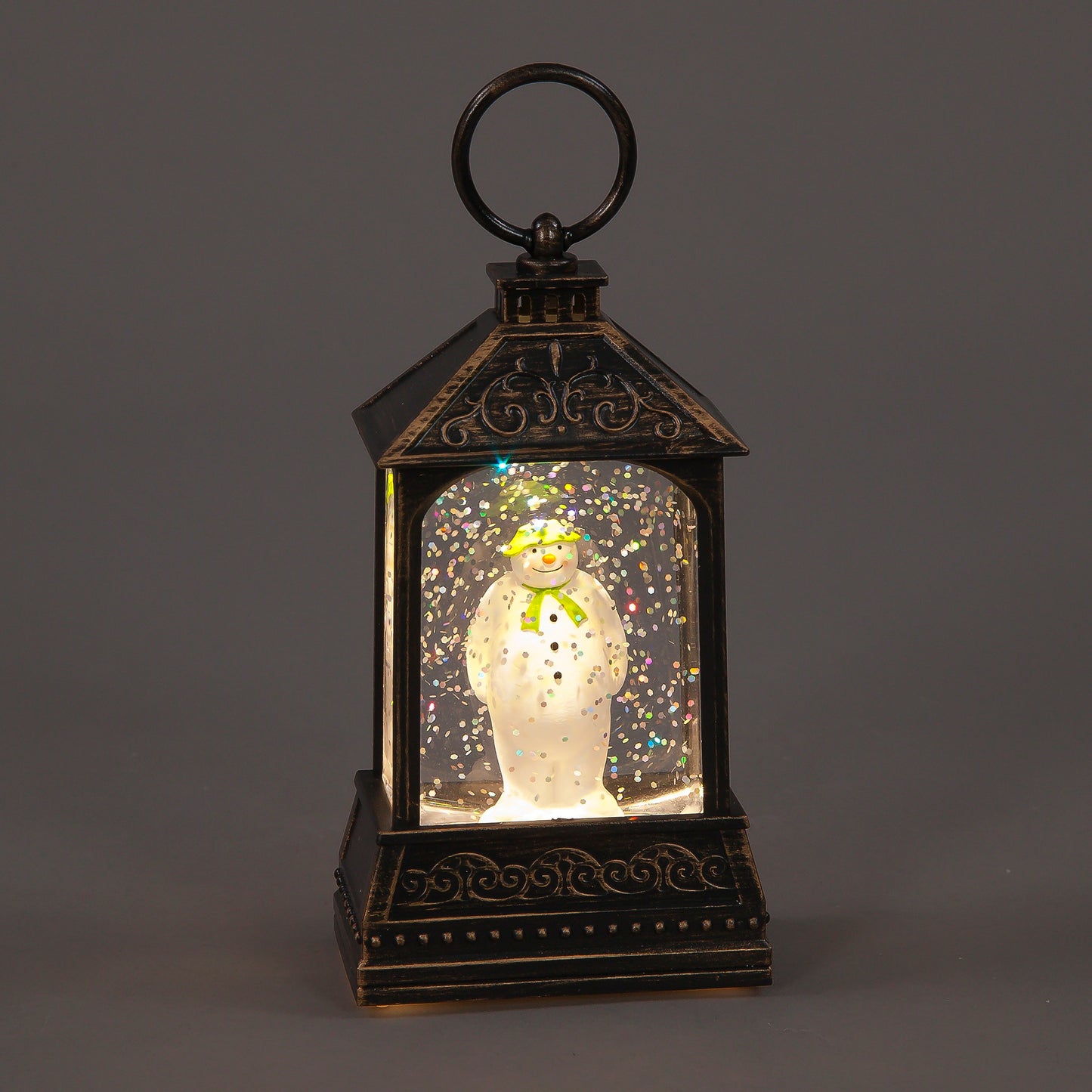 Hanging Snowman Christmas Water Lantern | LED Snow Globe Decoration