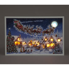 Christmas Eve Light-Up Canvas by Richard Macneil | 40x60cm LED Wall Art