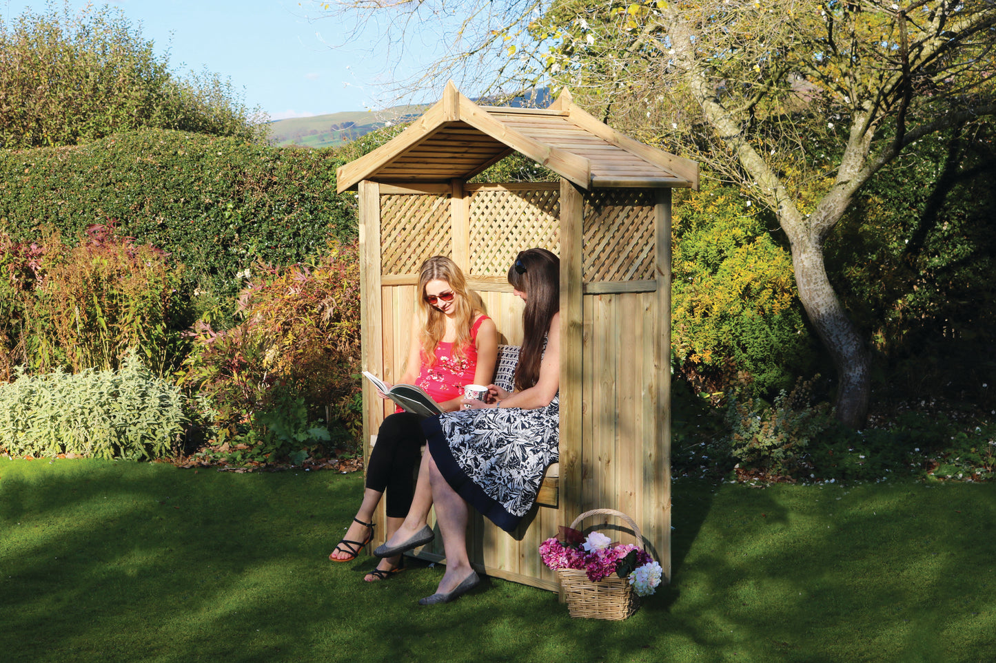 Dorset Arbour with Storage Box