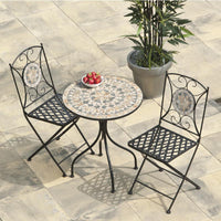 Algiers 60cm Mosaic Bistro Set
