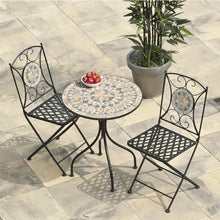 Algiers 60cm Mosaic Bistro Set