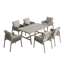 Hopetown Dining Collection 7pcs Alum Rope