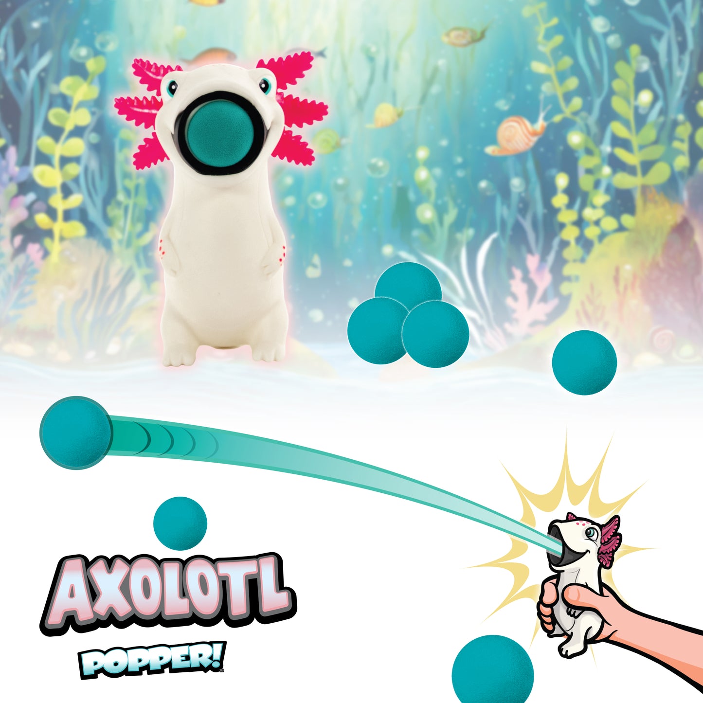 Axolotl Squeeze Popper