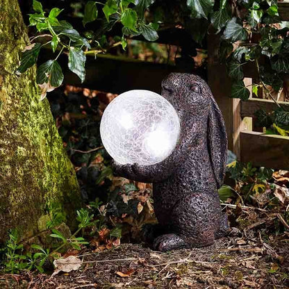 Hare Magic Solar Outdoor Garden Ornament