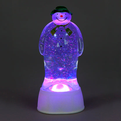 Official The Snowman™ LED Water Lantern | 22.5cm Christmas Snow Globe