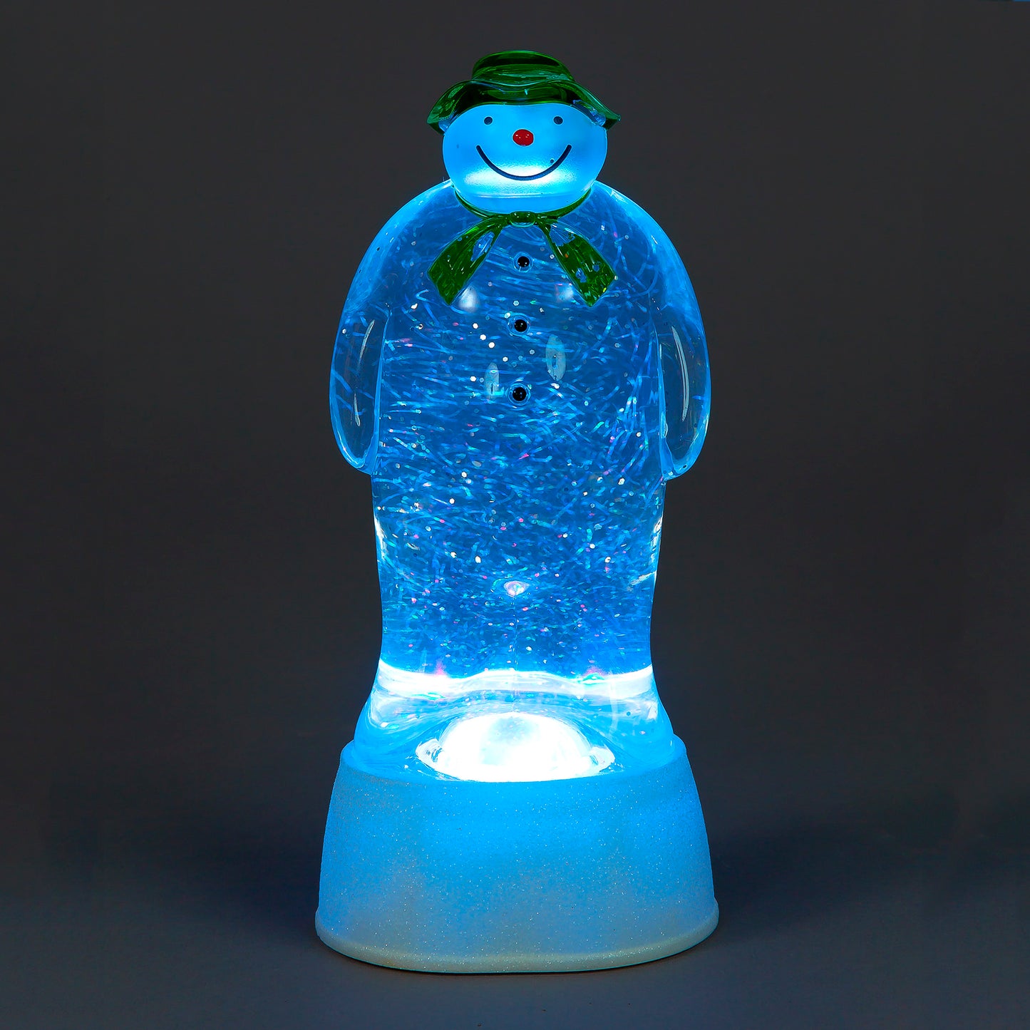 Official The Snowman™ LED Water Lantern | 22.5cm Christmas Snow Globe