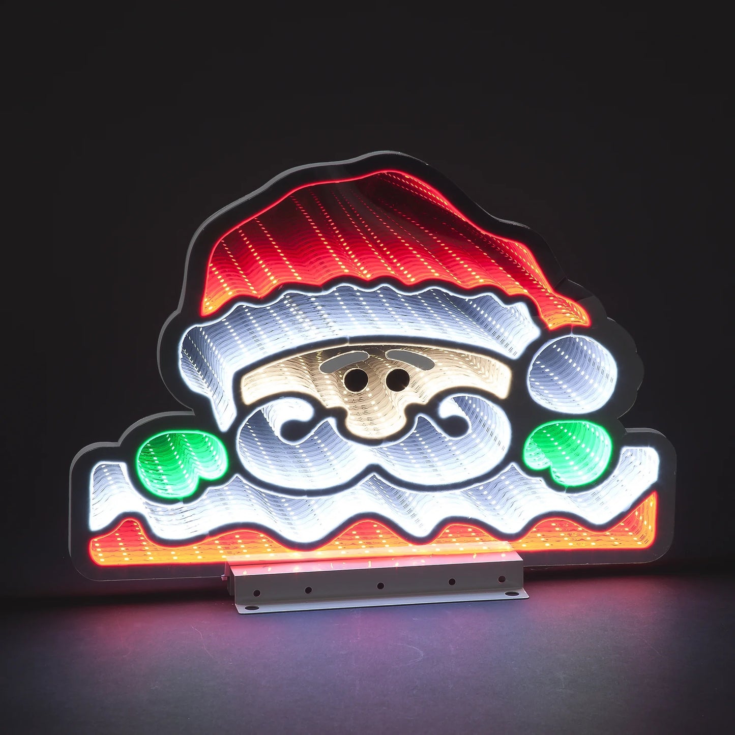 40cm Infinity Santa Peeking Over Wall