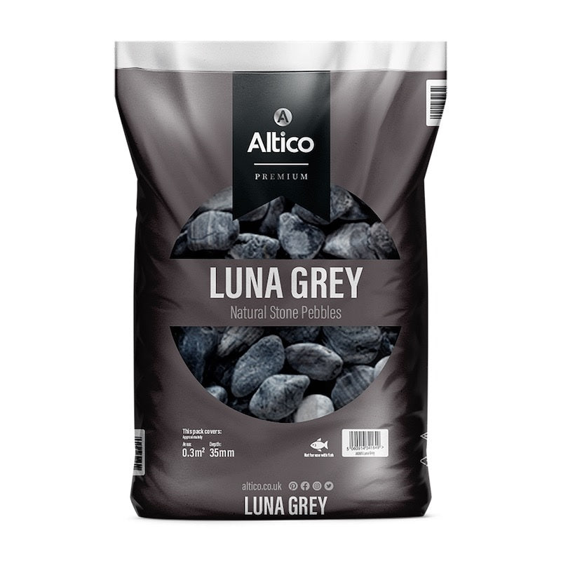 Luna Grey Pebbles Large