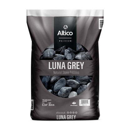 Luna Grey Pebbles Large