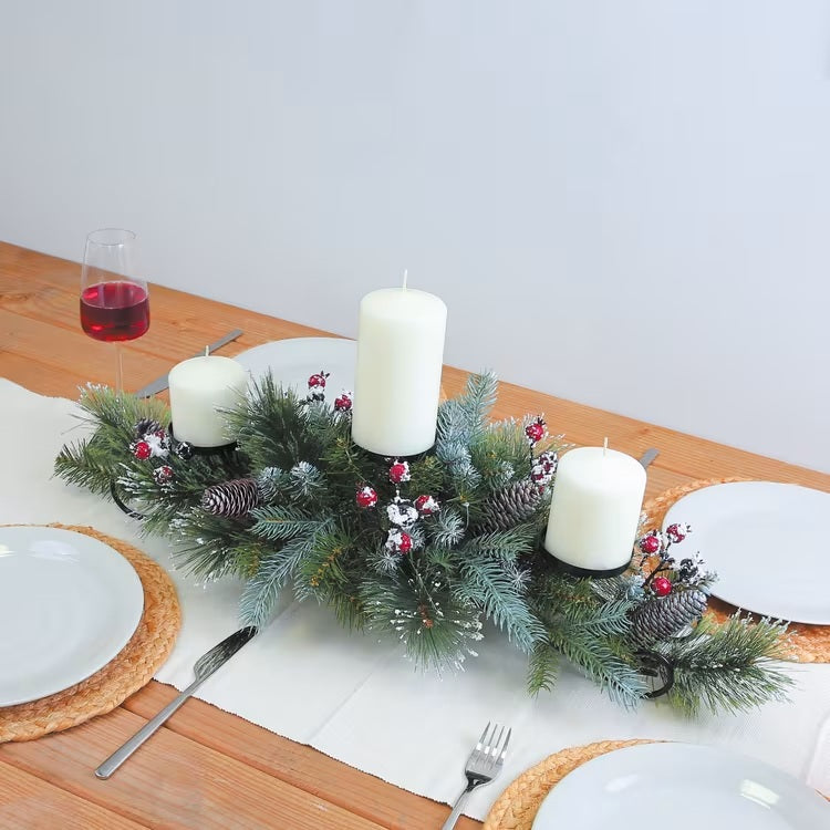 Meribel Frost Candle Holder 76cm