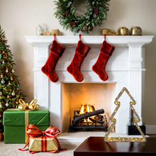 Rustic Light-Up Christmas Tree (29cm) | 87 LEDs & Timer