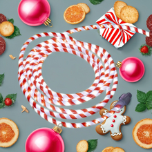 Red & White Candy Cane Christmas Rope Light - 5.5m Indoor & Outdoor Use