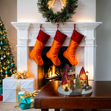 Battery Operated "Gonkville" Light-Up Scene | Polyresin Christmas Ornament