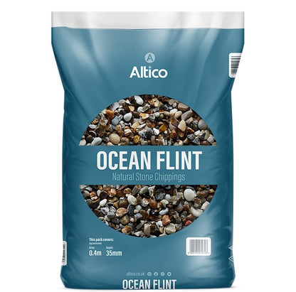 Ocean Flint Stone Chippings Large