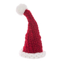 Santa Knit Hat Tree Topper 35