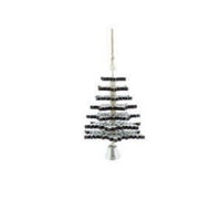 24cm wooden snowflake christmas tree