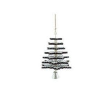 24cm wooden snowflake christmas tree
