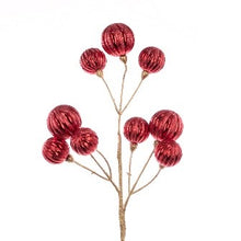 Bauble Spray 51cm Red