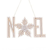 Wooden Noel Hanger 21cm