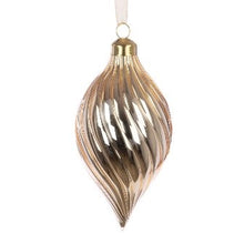 GLASS Arlette Finial 12cm Gold