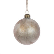 8cm GLASS Selene Bauble