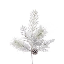 Snowy Pine W/Baubles Spray 51cm