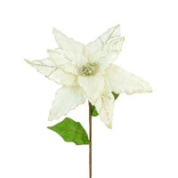 Lux Velvet Poinsettia 60cm