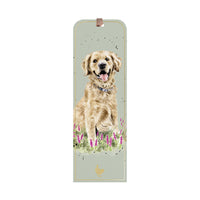 Dog Bookmark Golden Moments