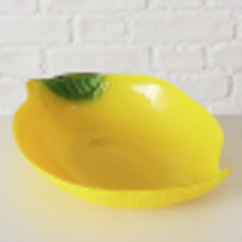 Bowl Limone, Yellow, Fruit, H 5,5 cm